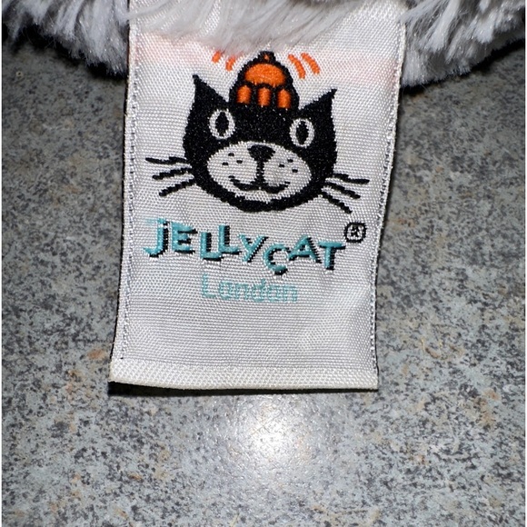 Jellycat London Bashful Grey Kitten Cat Super soft 12” - Picture 8 of 8